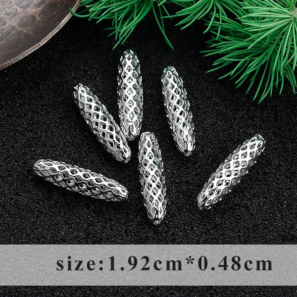 GUFEATHER M905, accessoires de bijoux, pass REACH, sans nickel, plaqué or 18 carats, cuivre, breloques, boucles d'oreilles à faire soi-même, fabrication de bijoux, 20 pièces/lot 