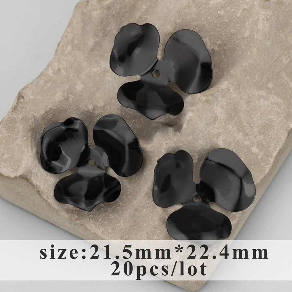 GUFEATHER M715H, accessoires de bijoux, bijoux à bricoler soi-même, sans nickel, plaqué noir, cuivre, fabrication de bijoux, accessoires pour fleurs bricolage, un paquet 