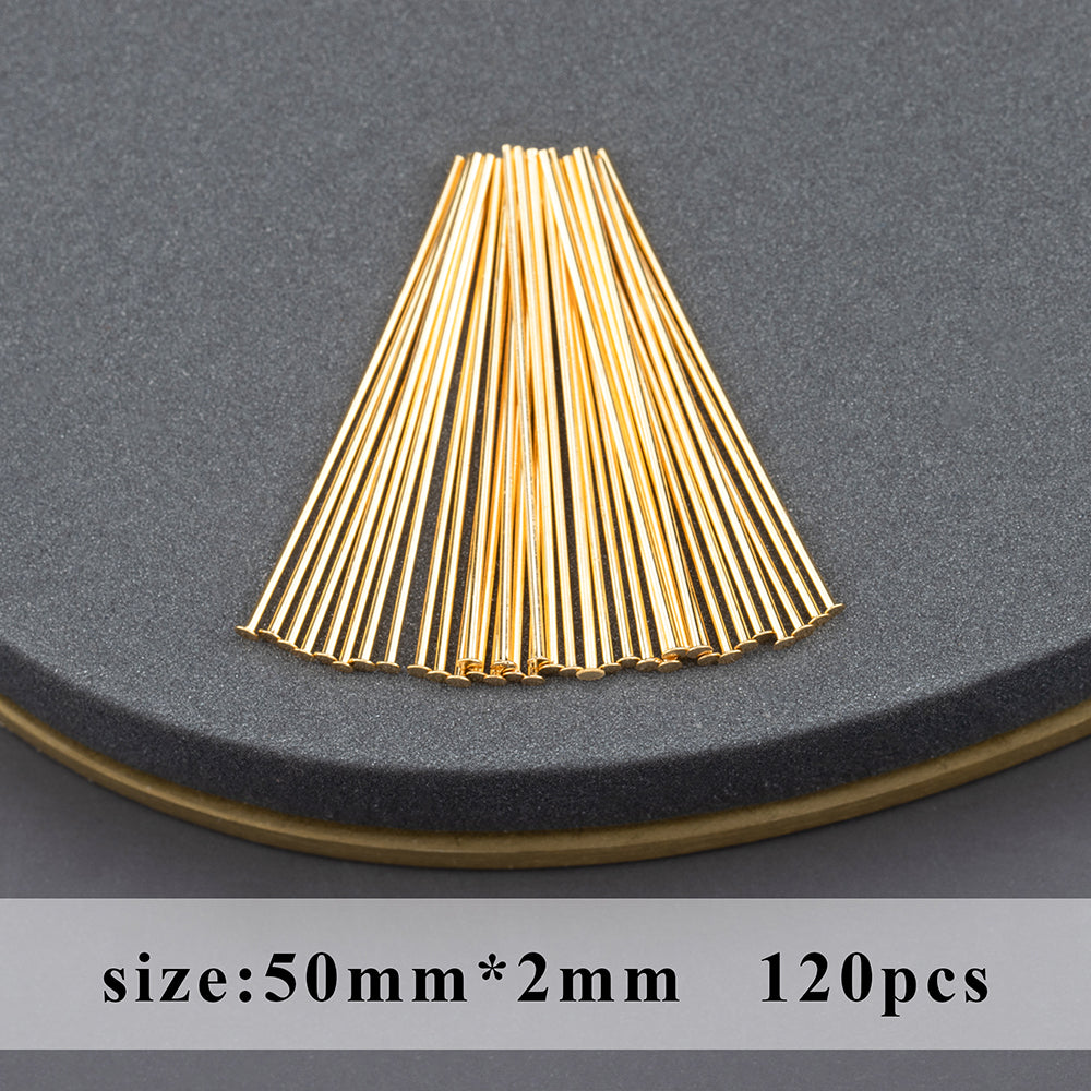 GUFEATHER M793,jewelry accessories,pass REACH,nickel free,18k gold plated,copper,jewelry making,needle,diy accessories,20g/lot