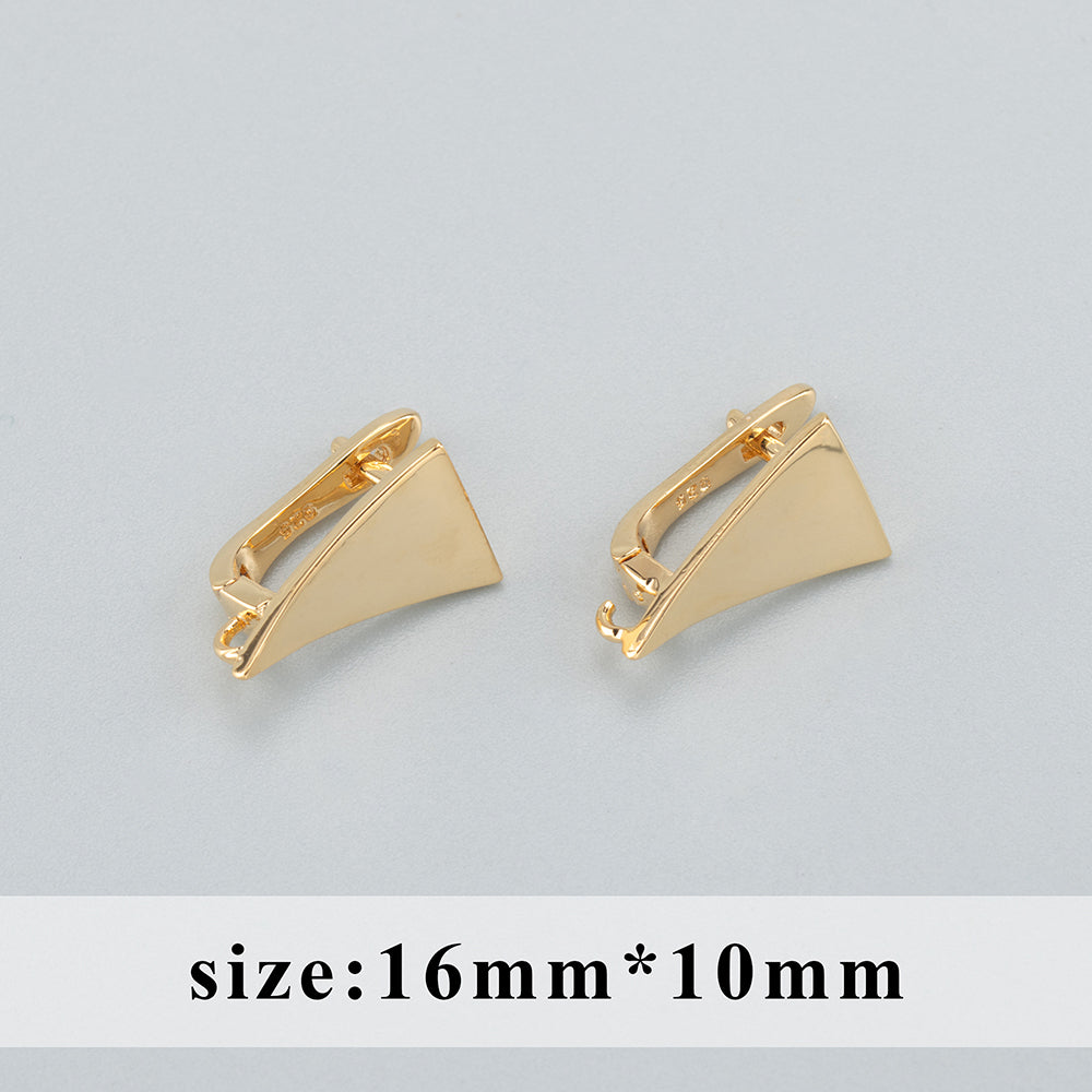 GUFEATHER M804,jewelry accessories,pass REACH,nickel free,18k gold plated,charms,jewelry making,ear clip,diy earrings,10pcs/lot