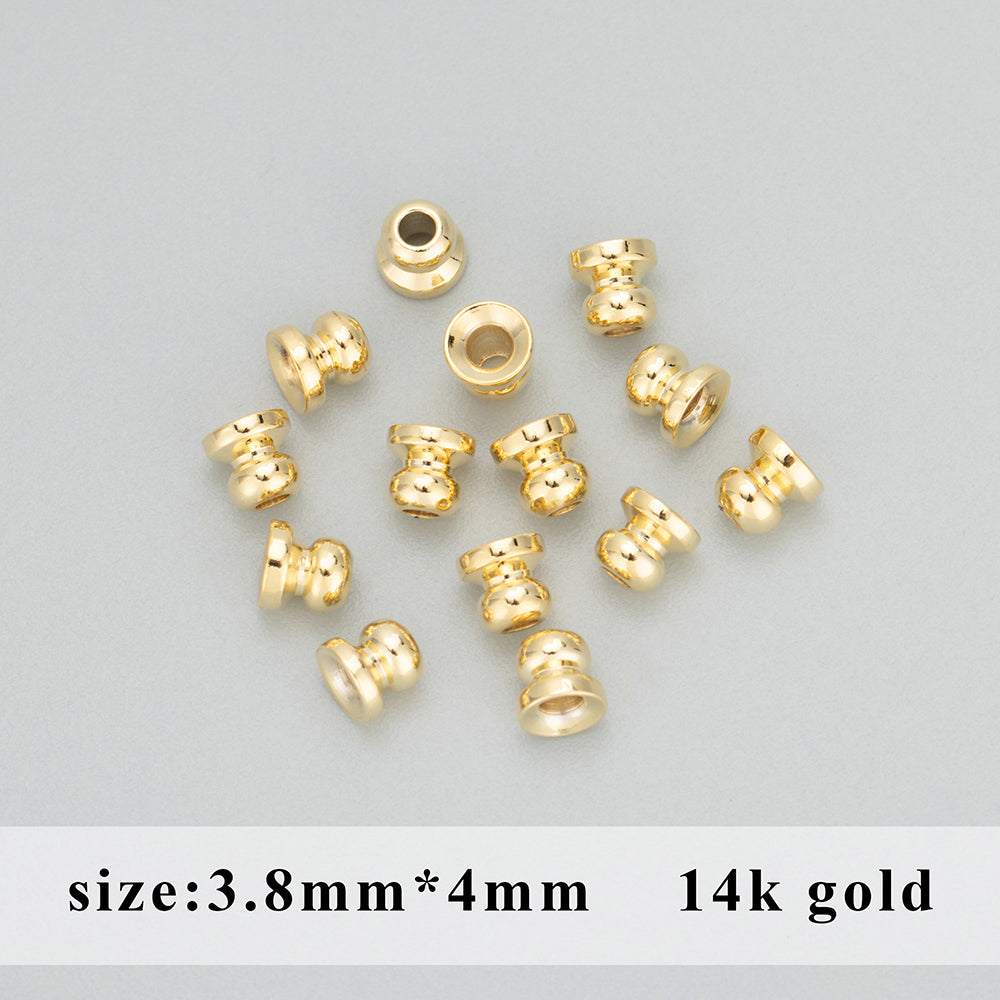 GUFEATHER MB30,jewelry accessories,18k gold 14k gold rose gold rhodium plated,copper,end cap,connector,jewelry making,100pcs/lot