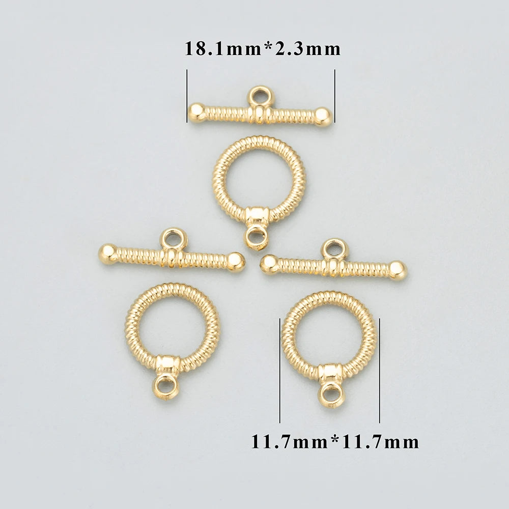 GUFEATHER MC40, accessoires de bijoux, acier inoxydable 316L, sans nickel, résultats de fabrication de bijoux, fermoir ot, crochet de connecteur, 2 pièces/lot 