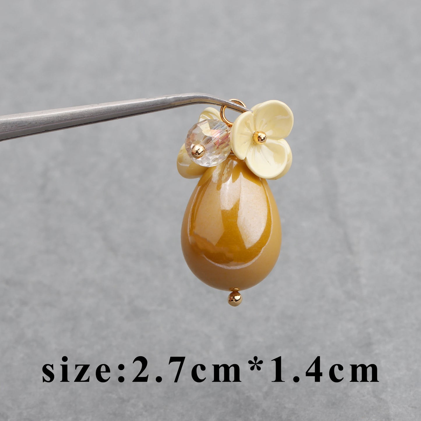 GUFEATHER M759,jewelry accessories,18k gold plated,diy pendant,plastic pearl,hand made,diy earrings,jewelry making,10pcs/lot