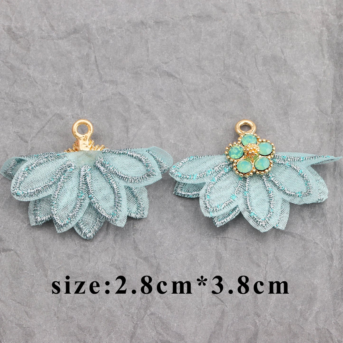 GUFEATHER M597,jewelry accessories,tassels,flower,hand made,jewelry making findings,charms,diy earring pendants,10pcs/lot