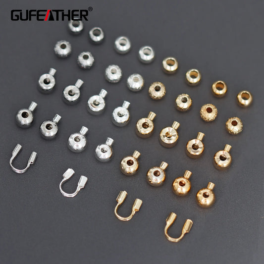 GUFEATHER M1077, accessoires de bijoux, pass REACH, sans nickel, plaqué rhodium or 18 carats, cuivre, connecteurs, fabrication de bijoux, un paquet 