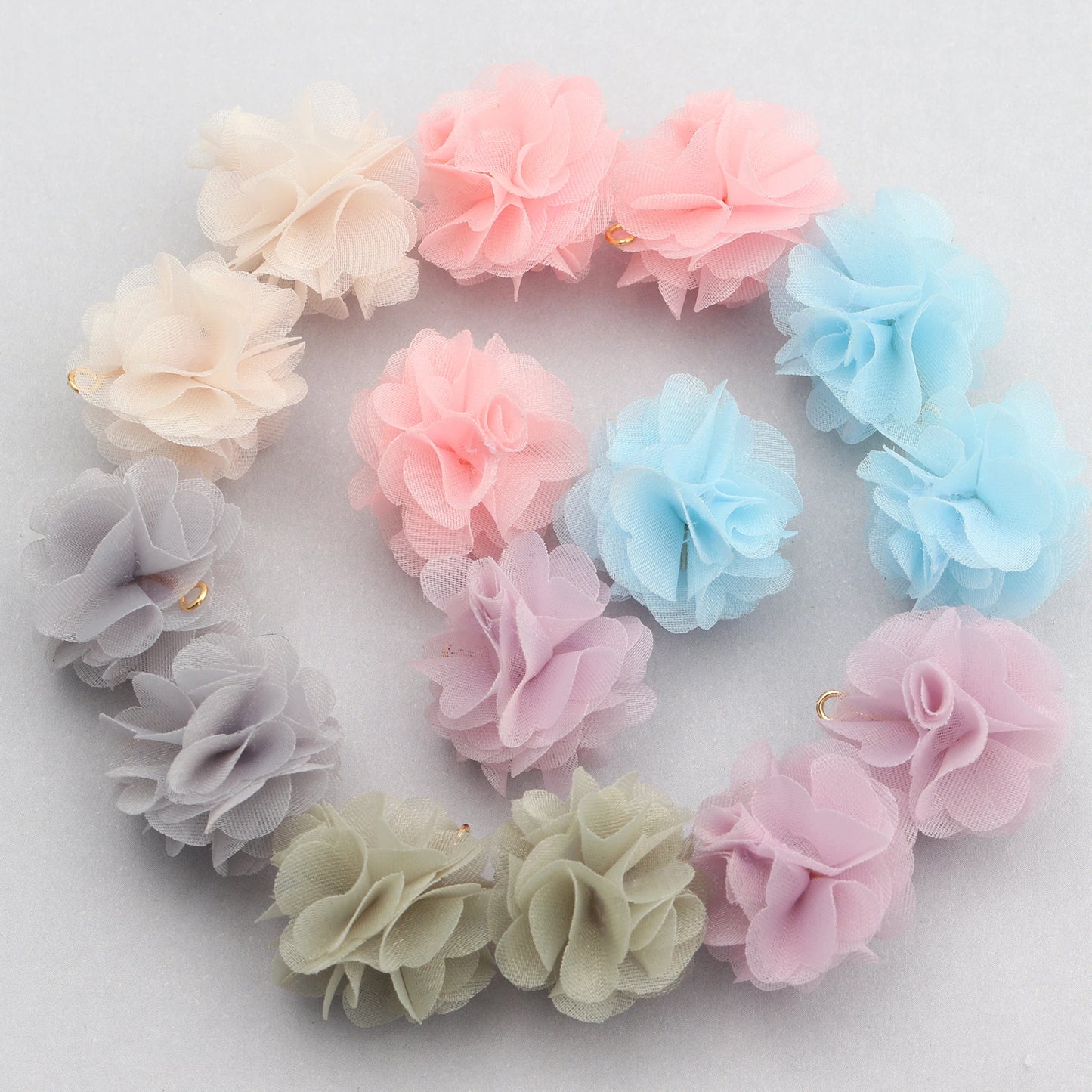 GUFEATHER F143,jewelry accessories,flower shape,diy accessories,hand made,jewelry making findings,charms,diy pendants,10pcs/lot