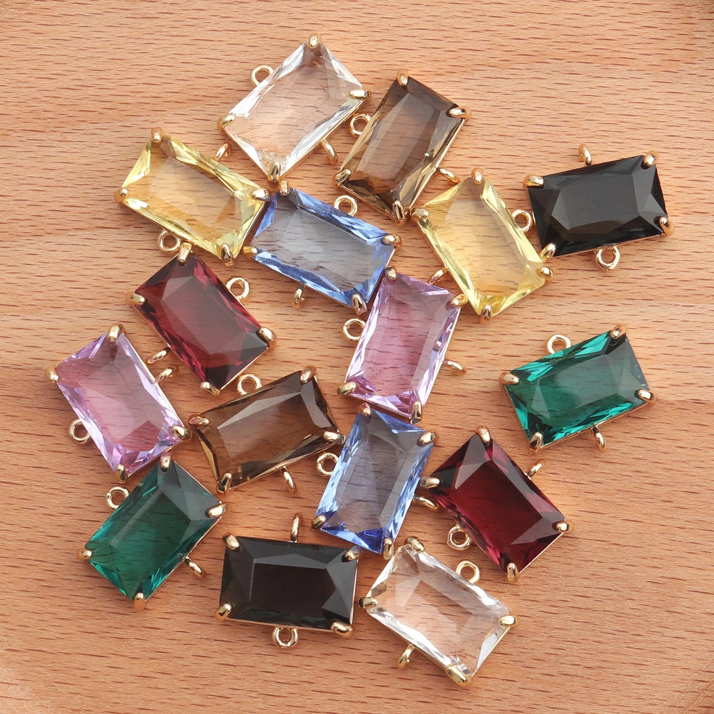 GUFEATHER M430,jewelry accessories,glass pendant,copper,jewelry findings,hand made,charms,diy earring pendants,10pcs/lot