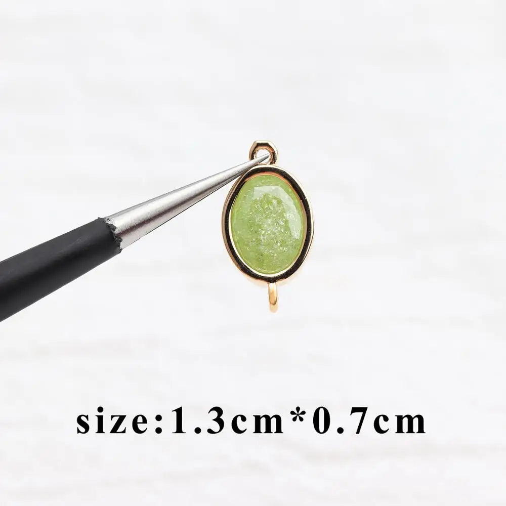 GUFEATHER M620,jewelry accessories,18k gold plated,copper,pass REACH,nickel free,diy zircon pendants,jewelry making,10pcs/lot