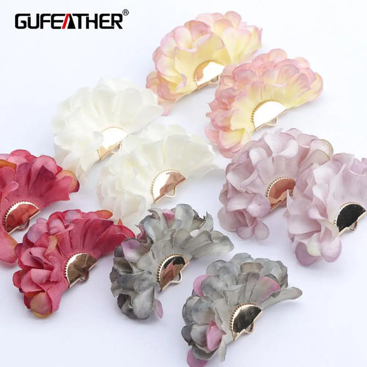 GUFEATHER F146,jewelry accessories,diy flower pendants,flower shape,charms,hand made,jewelry making,diy earring,10pcs/lot