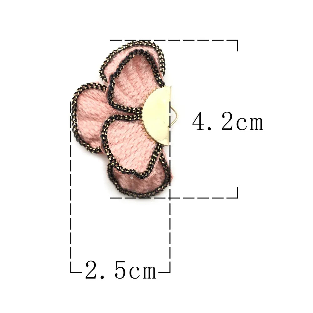 GUFEATHER L170, glands, pompon en tissu, accessoires de boucles d'oreilles bijoux, pendentif fleurs bricolage, fabrication de bijoux, fait à la main, boucles d'oreilles bricolage 