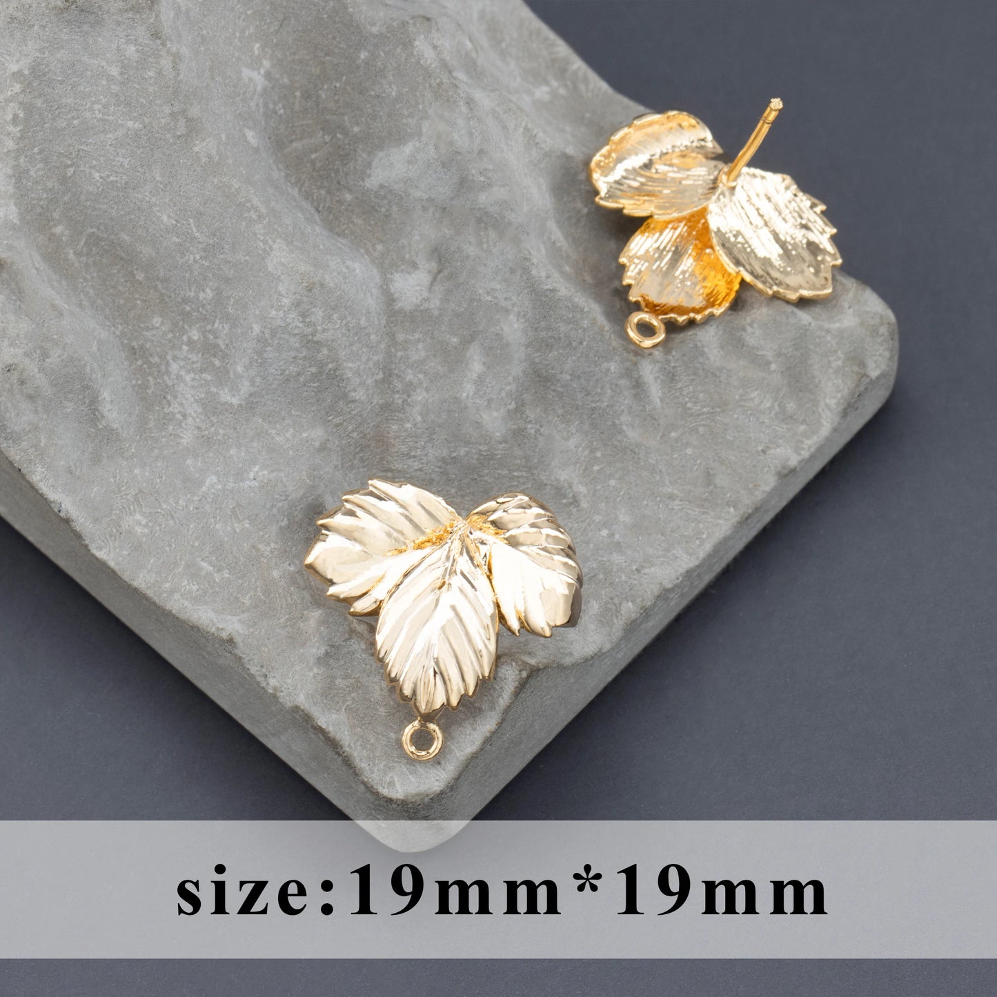 GUFEATHER M600,jewelry accessories,18k gold rhodium plated,copper,pass REACH,nickel free,stud earring,jewelry making,10pcs/lot