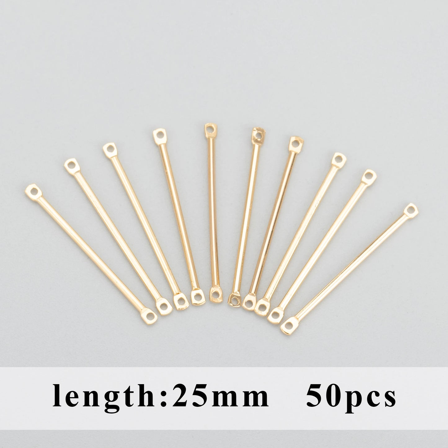 GUFEATHER M811, accessoires de bijoux, pass REACH, sans nickel, plaqué or 18 carats, accessoires de bricolage, breloque, aiguille, fabrication de bijoux, 50 pièces/lot 