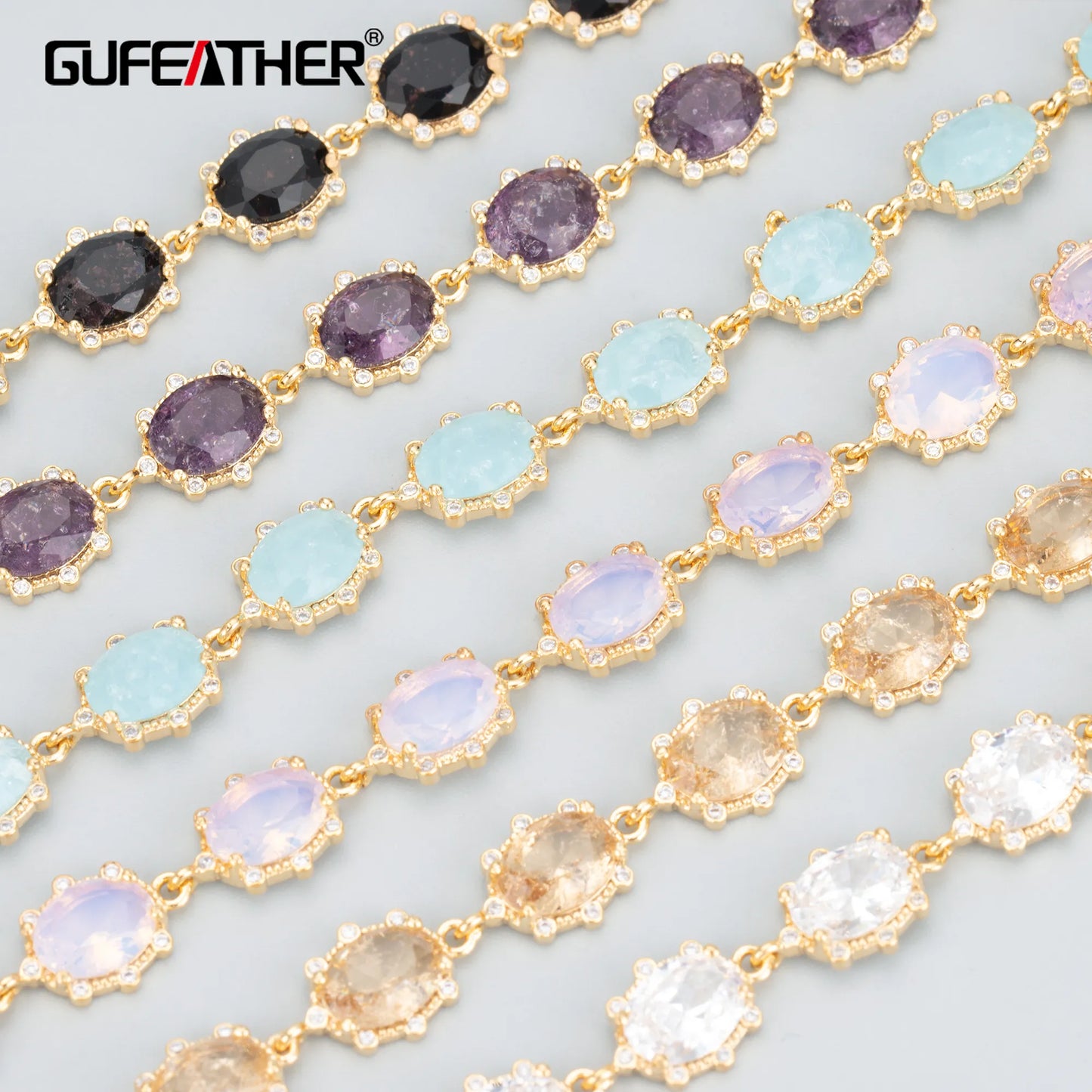 GUFEATHER MB80, accesorios de joyería, chapado en oro de 18k, sin níquel, cobre, circonitas, accesorios para hacer joyas, colgantes diy, 6 unids/lote 