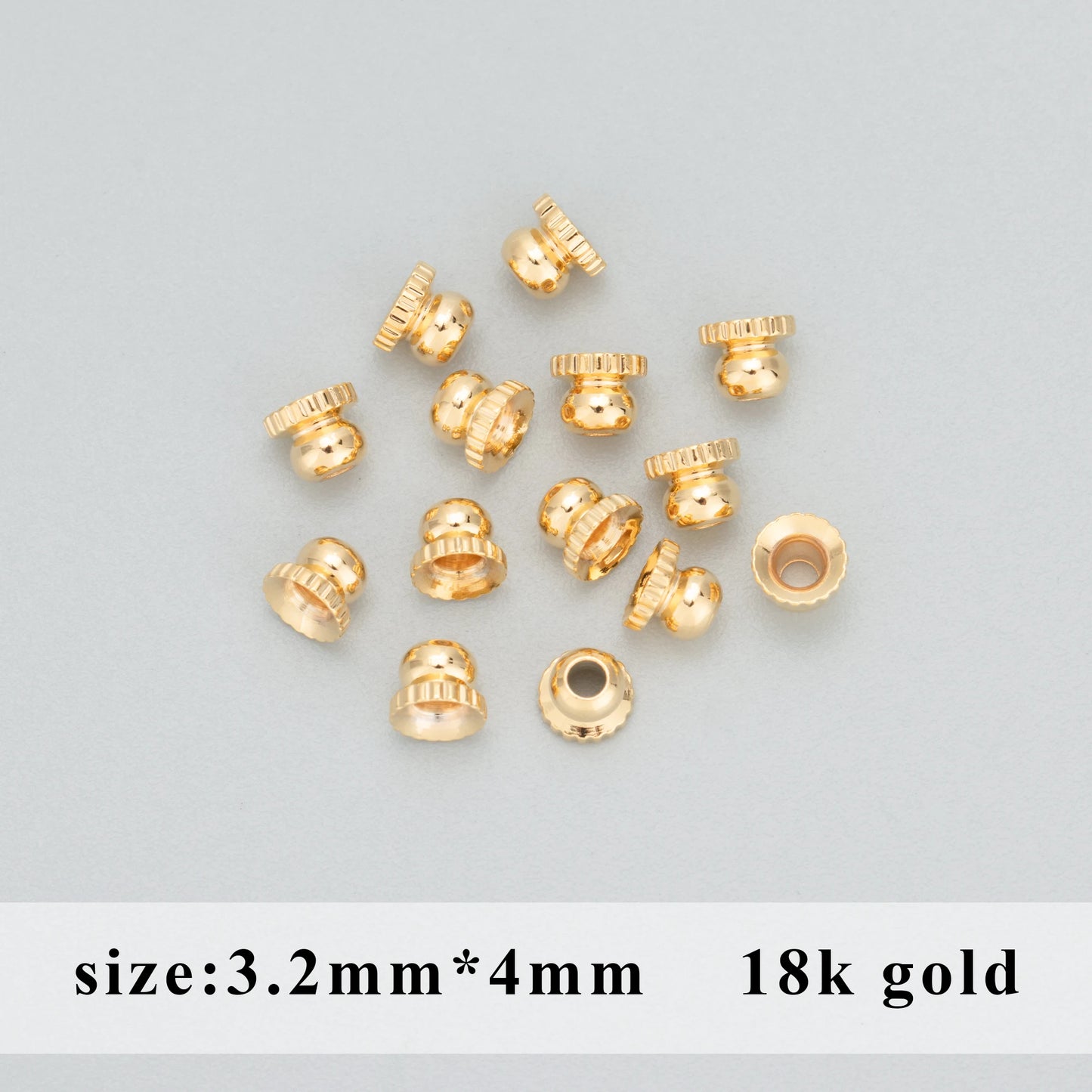 GUFEATHER MB30,jewelry accessories,18k gold 14k gold rose gold rhodium plated,copper,end cap,connector,jewelry making,100pcs/lot