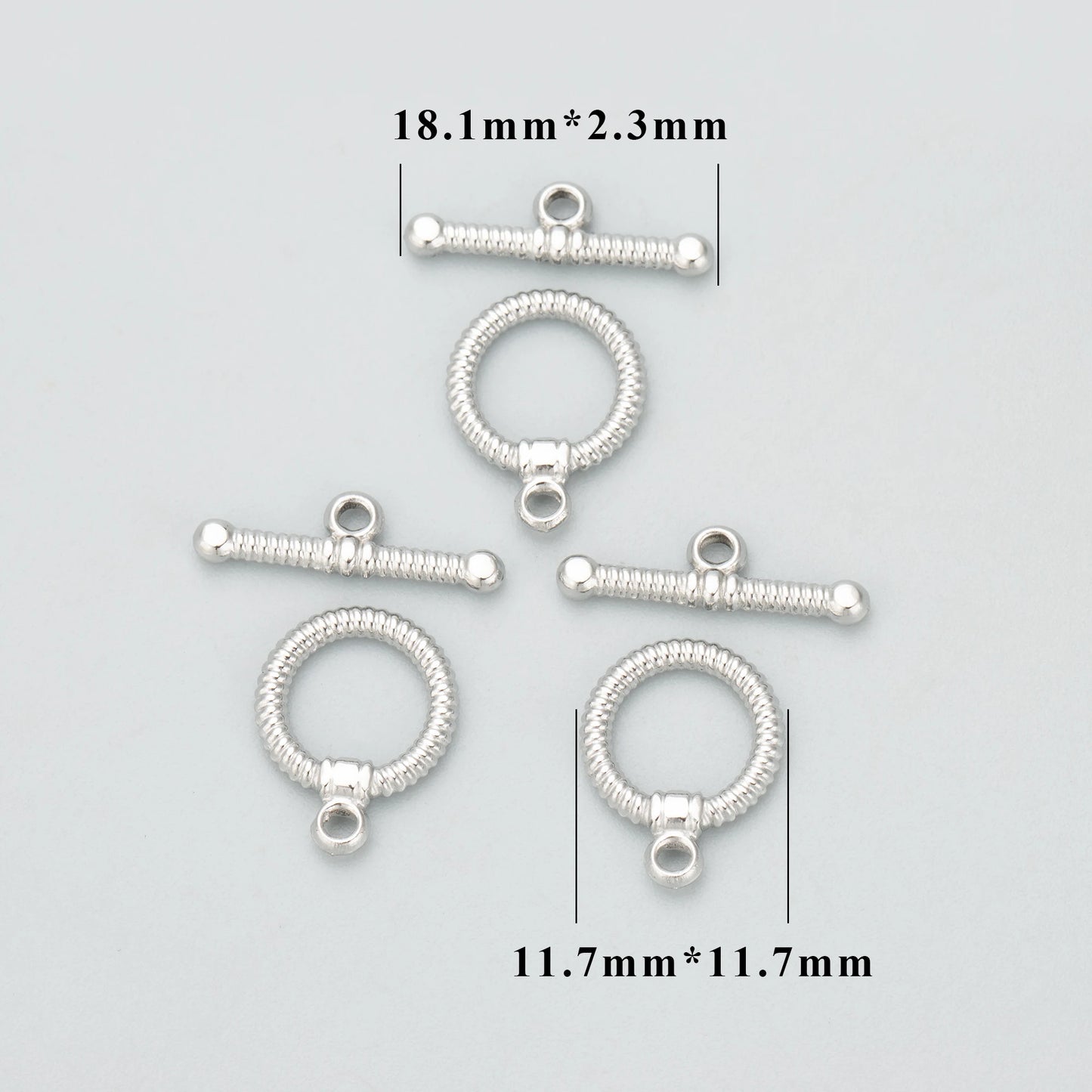 GUFEATHER MC40, accessoires de bijoux, acier inoxydable 316L, sans nickel, résultats de fabrication de bijoux, fermoir ot, crochet de connecteur, 2 pièces/lot 