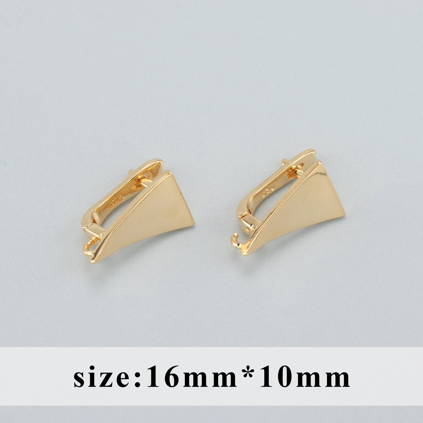 GUFEATHER M804,jewelry accessories,pass REACH,nickel free,18k gold plated,charms,jewelry making,ear clip,diy earrings,10pcs/lot