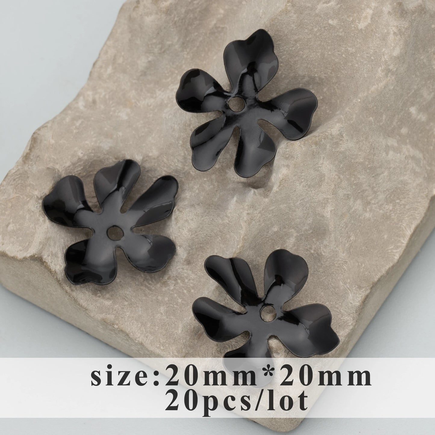 GUFEATHER M715H,jewelry accessories,diy jewelry,nickel free,black plated,copper,jewelry making,diy flower accessories,one pack